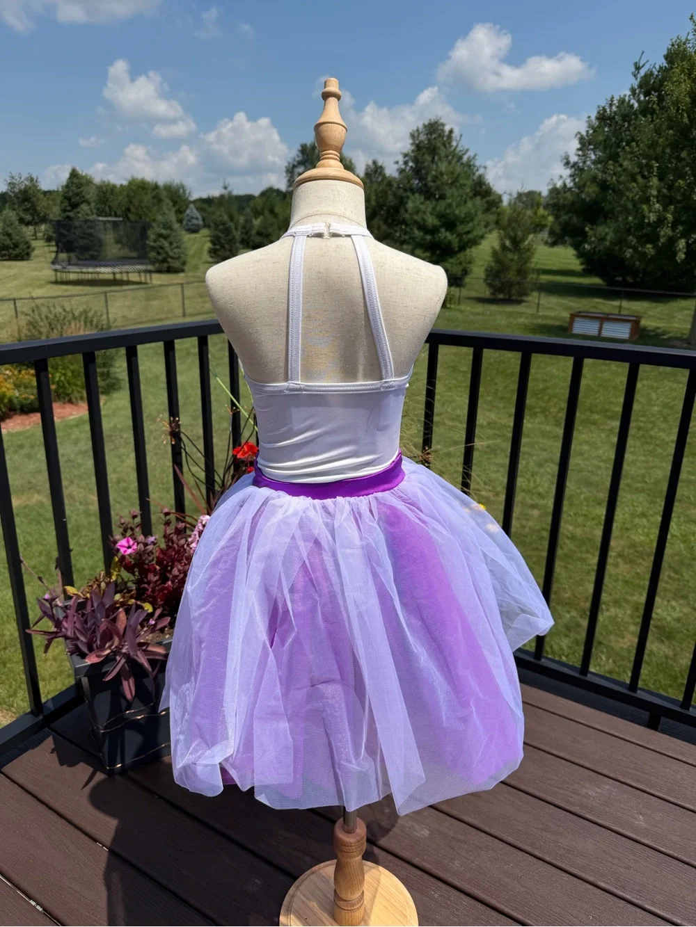 Weissman Showtime Stand Back #16256 Dance Costume SC Child Small 4-Piece
